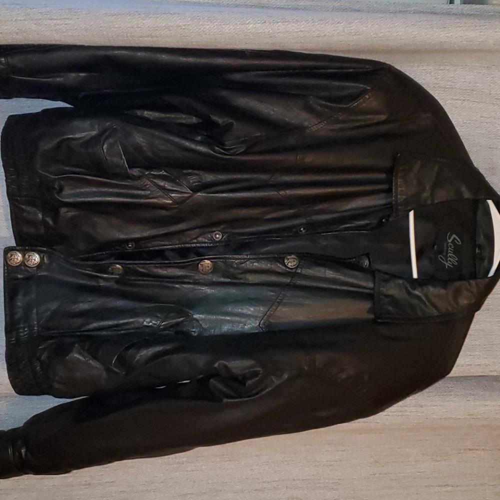 Scully Indian Head Button motorcycle Jacket